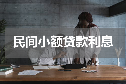 民间小额贷款利息