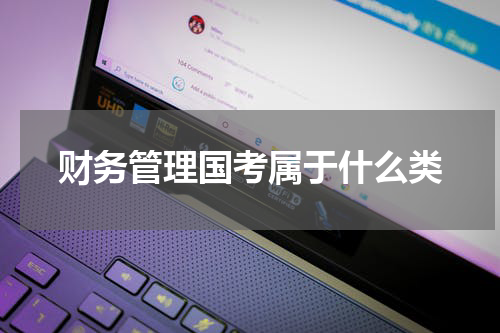 财务管理国考属于什么类