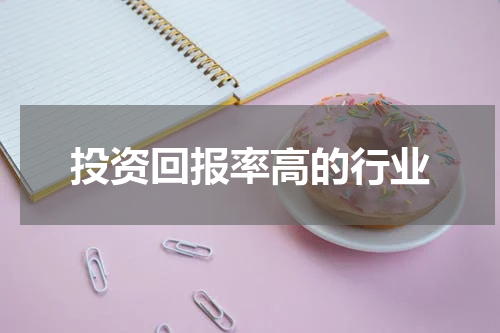 投资回报率高的行业