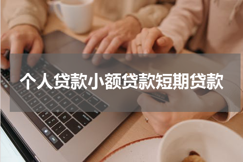 个人贷款小额贷款短期贷款