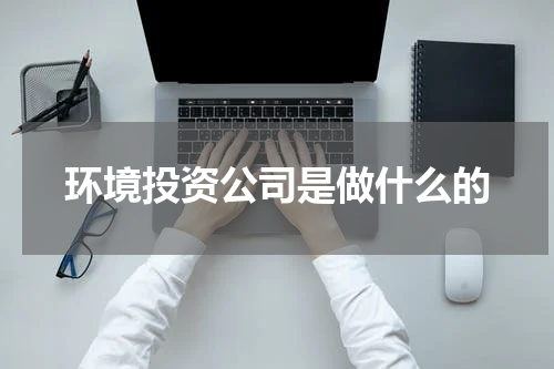 环境投资公司是做什么的