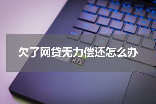 欠了网贷无力偿还怎么办