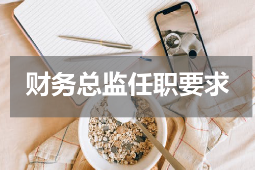 财务总监任职要求