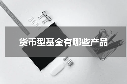 货币型基金有哪些产品