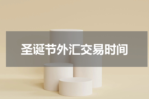 圣诞节外汇交易时间