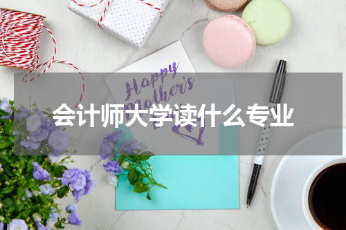 会计师大学读什么专业