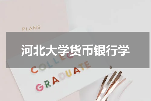 河北大学货币银行学