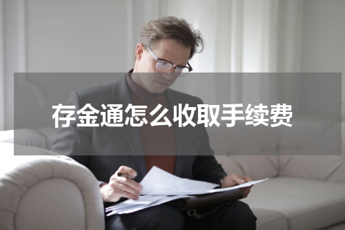 存金通怎么收取手续费