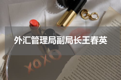 外汇管理局副局长王春英