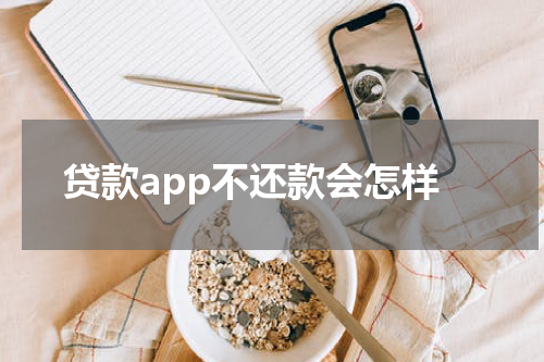 贷款app不还款会怎样