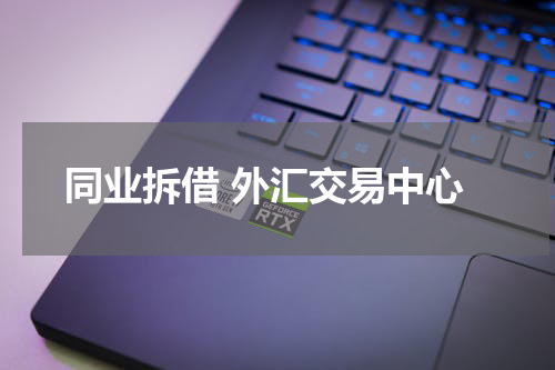 同业拆借 外汇交易中心