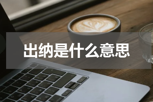 出纳是什么意思