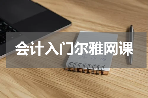 会计入门尔雅网课