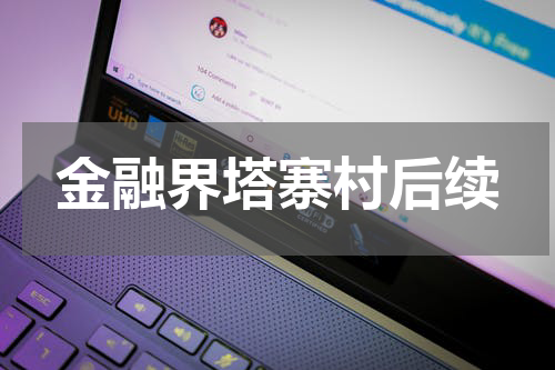 金融界塔寨村后续