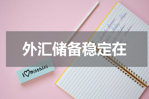 外汇储备稳定在