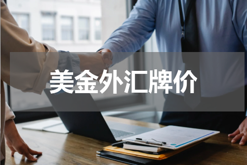 美金外汇牌价