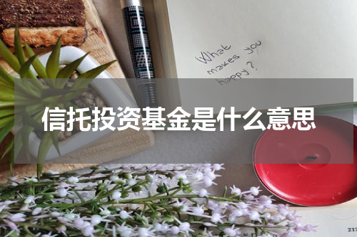 信托投资基金是什么意思