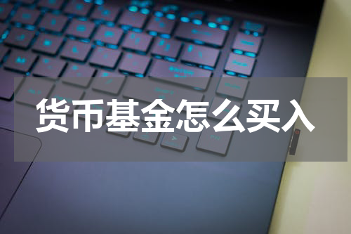 货币基金怎么买入