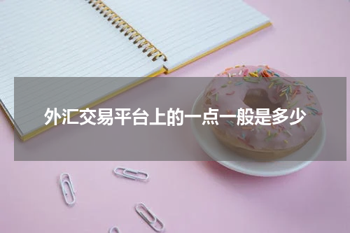 外汇交易平台上的一点一般是多少