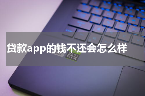 贷款app的钱不还会怎么样