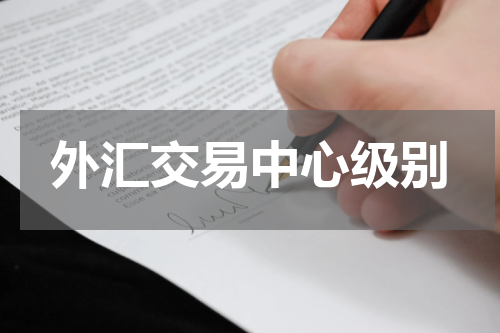 外汇交易中心级别