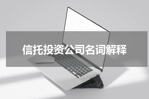 信托投资公司名词解释