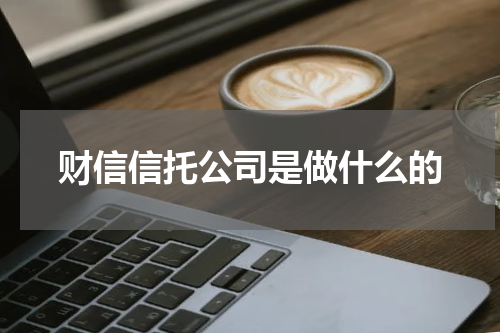 财信信托公司是做什么的