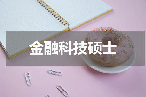 金融科技硕士