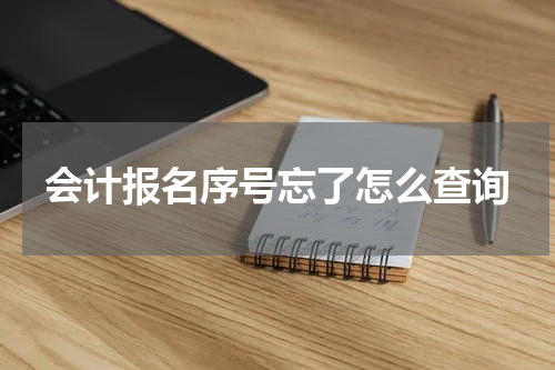 会计报名序号忘了怎么查询