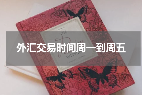 外汇交易时间周一到周五