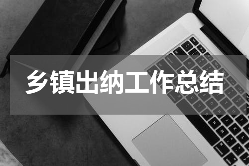 乡镇出纳工作总结