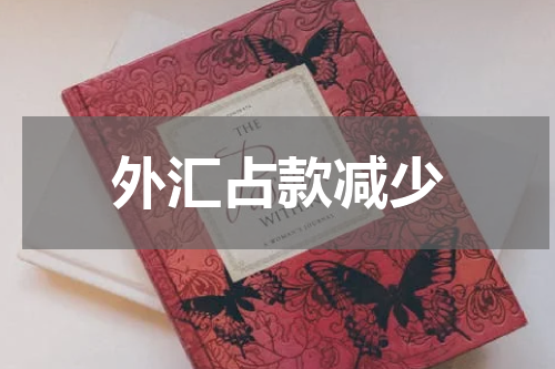 外汇占款减少