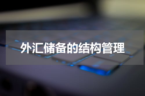 外汇储备的结构管理