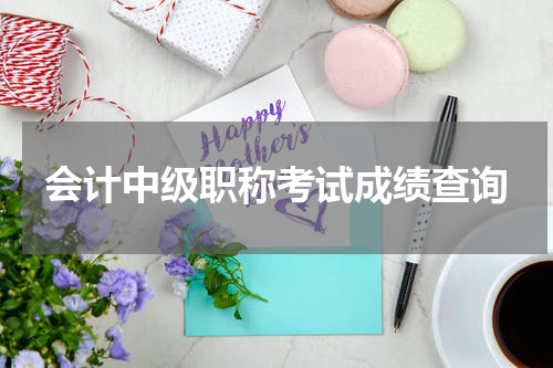会计中级职称考试成绩查询