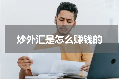 炒外汇是怎么赚钱的