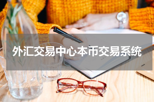 外汇交易中心本币交易系统