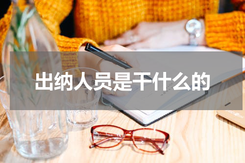 出纳人员是干什么的