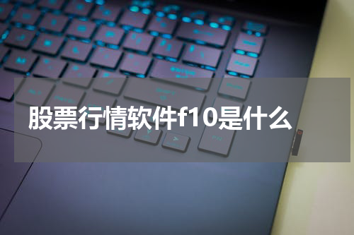 股票行情软件f10是什么