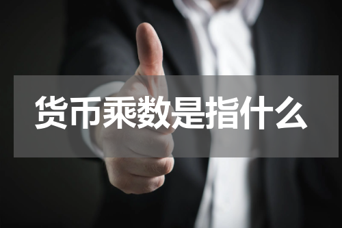 货币乘数是指什么