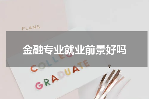 金融专业就业前景好吗