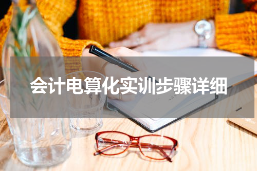 会计电算化实训步骤详细