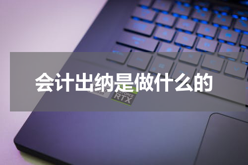 会计出纳是做什么的