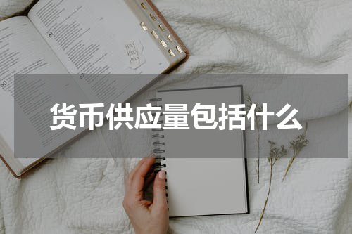 货币供应量包括什么