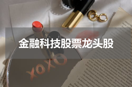 金融科技股票龙头股
