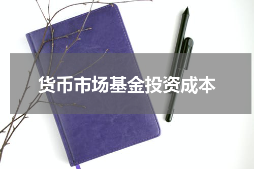 货币市场基金投资成本