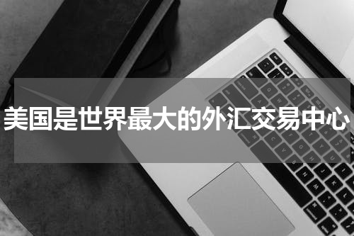美国是世界最大的外汇交易中心