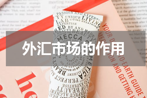 外汇市场的作用