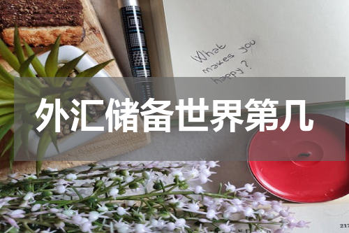 外汇储备世界第几