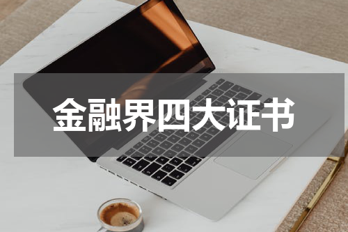 金融界四大证书