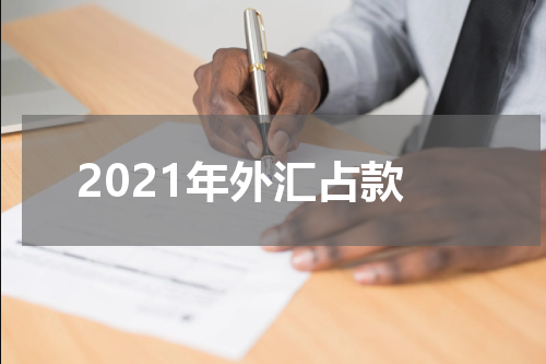 2021年外汇占款